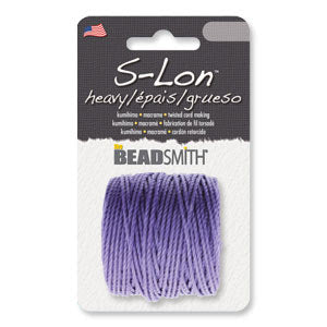 S-Lon 400 Heavy Nylon Cord 77yd Spool Card