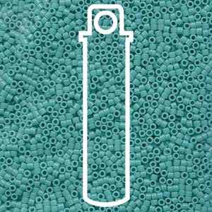DELICA BD OPAQUE TURQUOISE APRX 7.2 GM DB729-TB