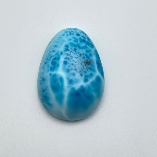 Larimar Cabochon 30x20mm Rounded Teardrop