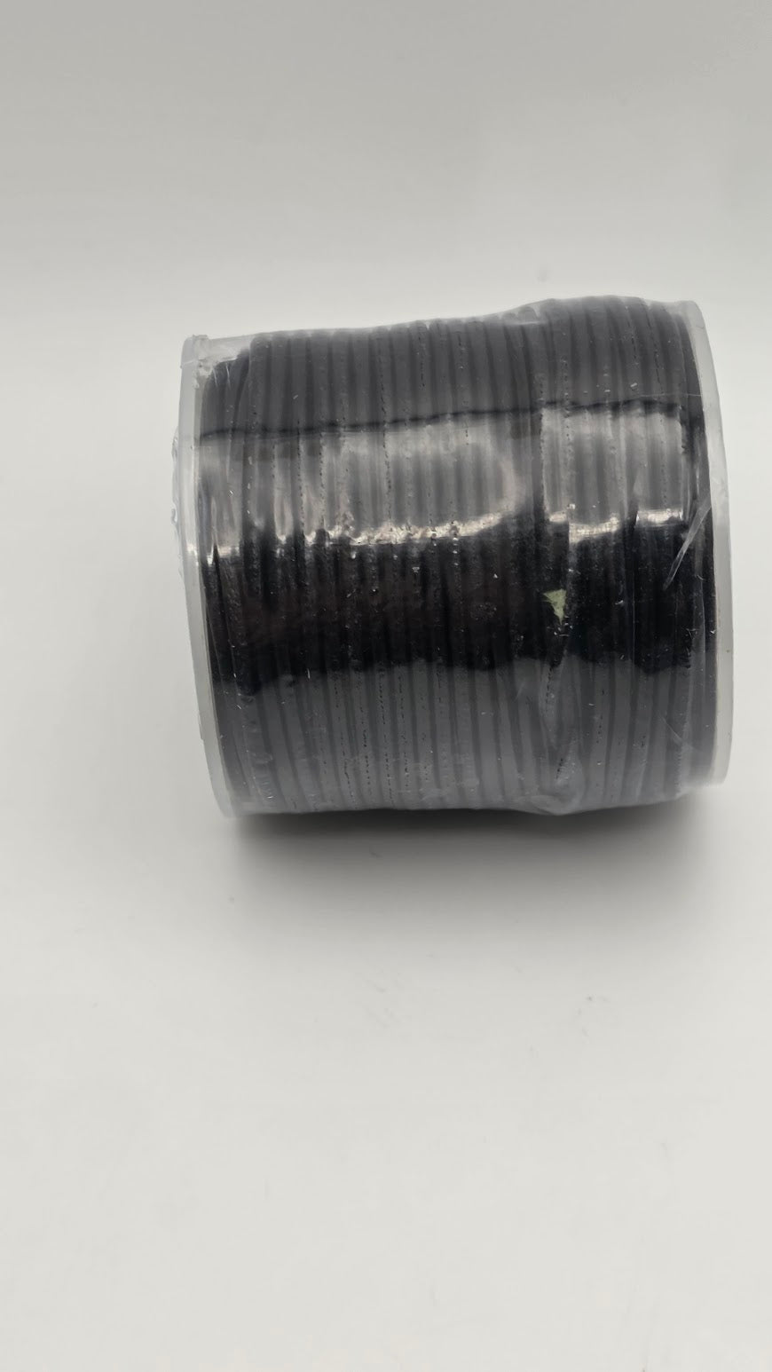 1.5mm Round Indian Leather Black 25m PER SPOOL.