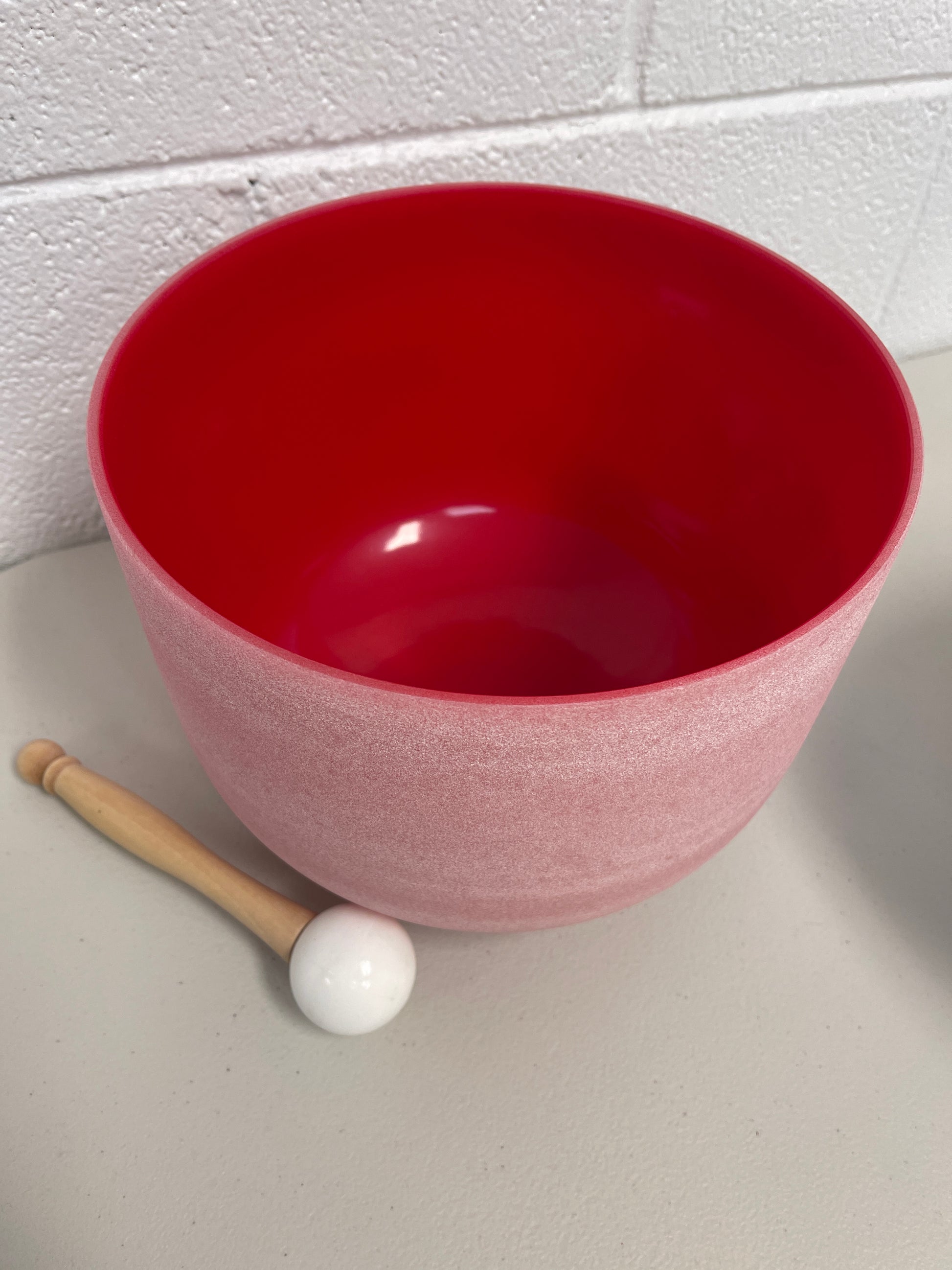 10 Inch Chakra Crystal Singing Bowl-Root.