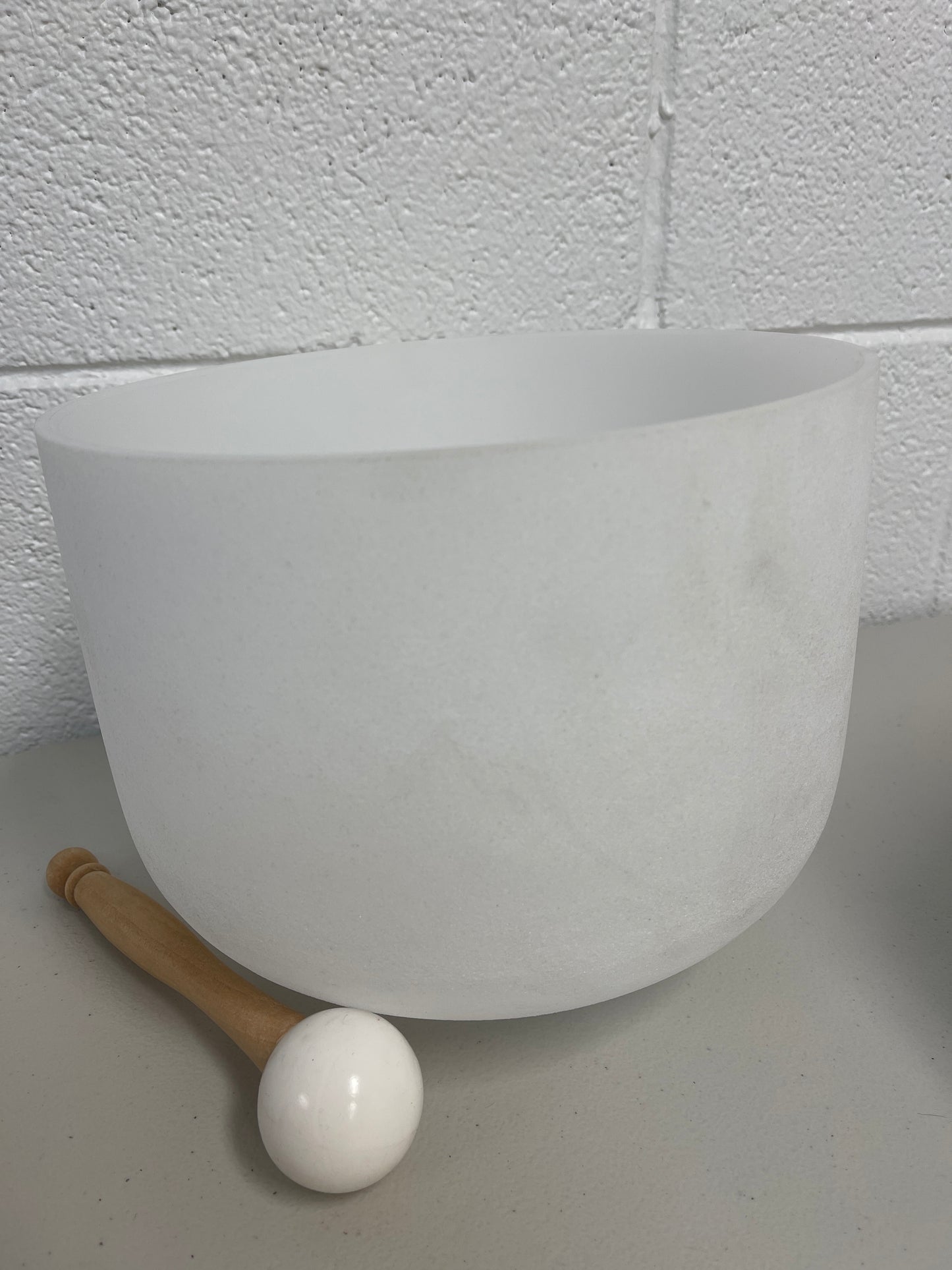 10 Inch Chakra Crystal Singing Bowl.