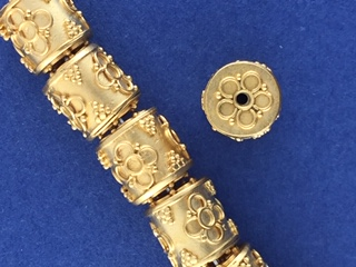 10mm Granulated Barrel Bead.