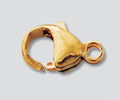 Gold Filled Oval Lobster 13mm Single