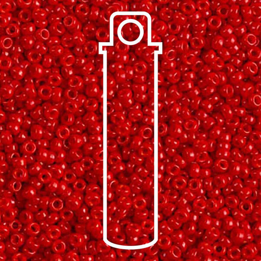 OPAQUE RED.