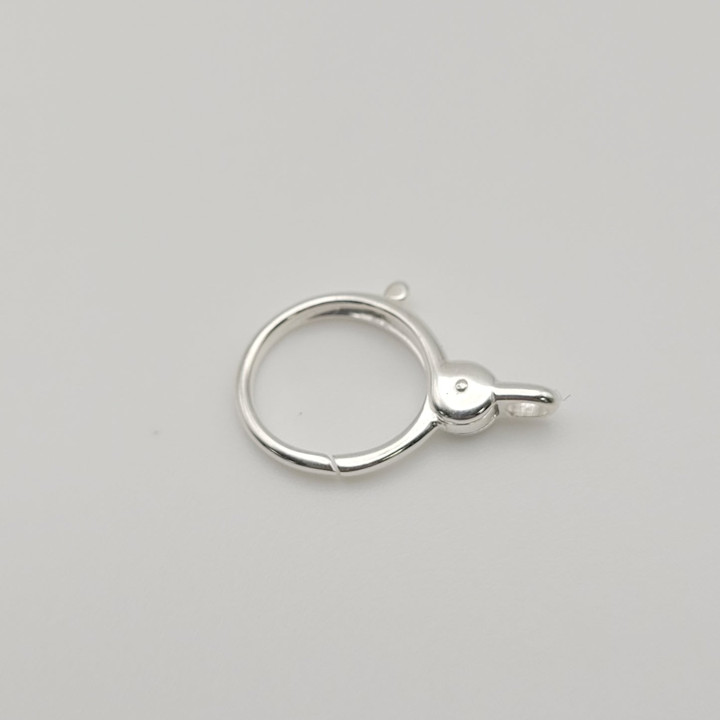 12mm Sterling Silver Ring Clasp.