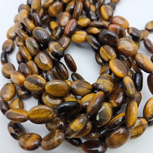 12mm Tiger's Eye Oval.