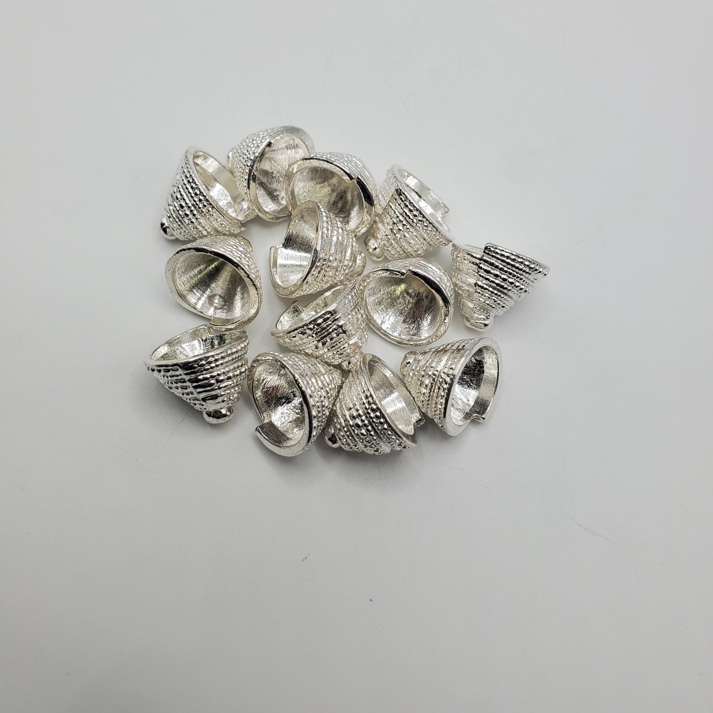 12x10mm Pewter Shell End Cap.