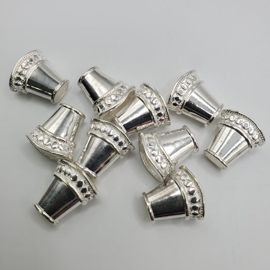 12x16 Pewter Ornate Flat Cone.