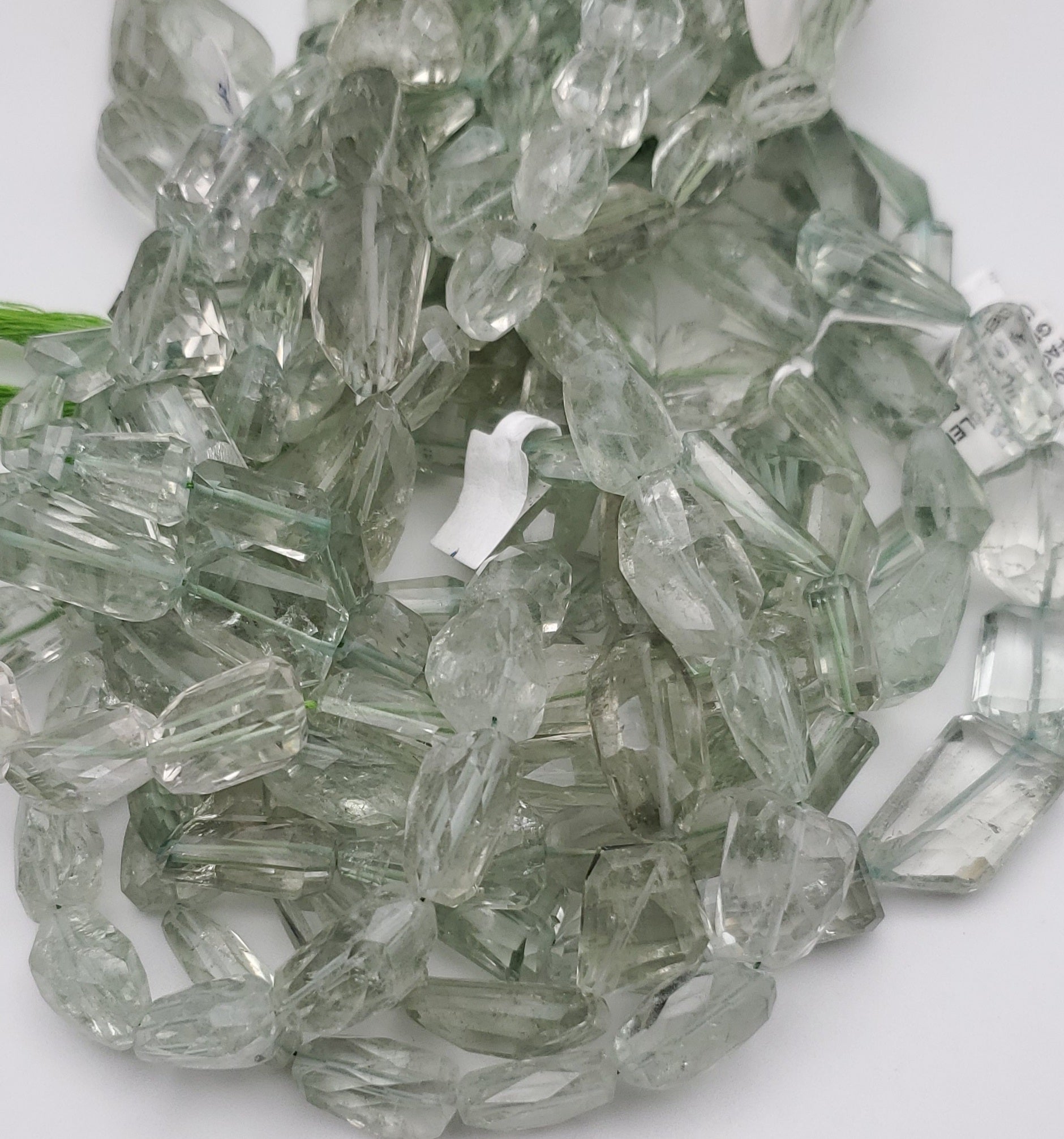 14 to 16mm Green Amethyst Chunk.