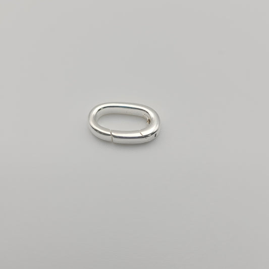 14mm Vermeil Oval Ring Clasp.