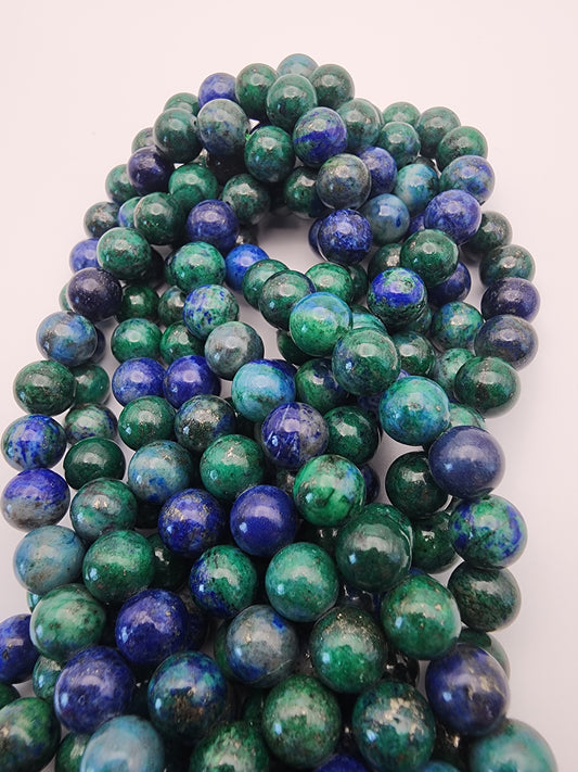 8mm Azurite Malachite Round