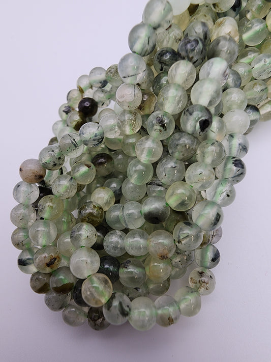 6mm Prehnite Round