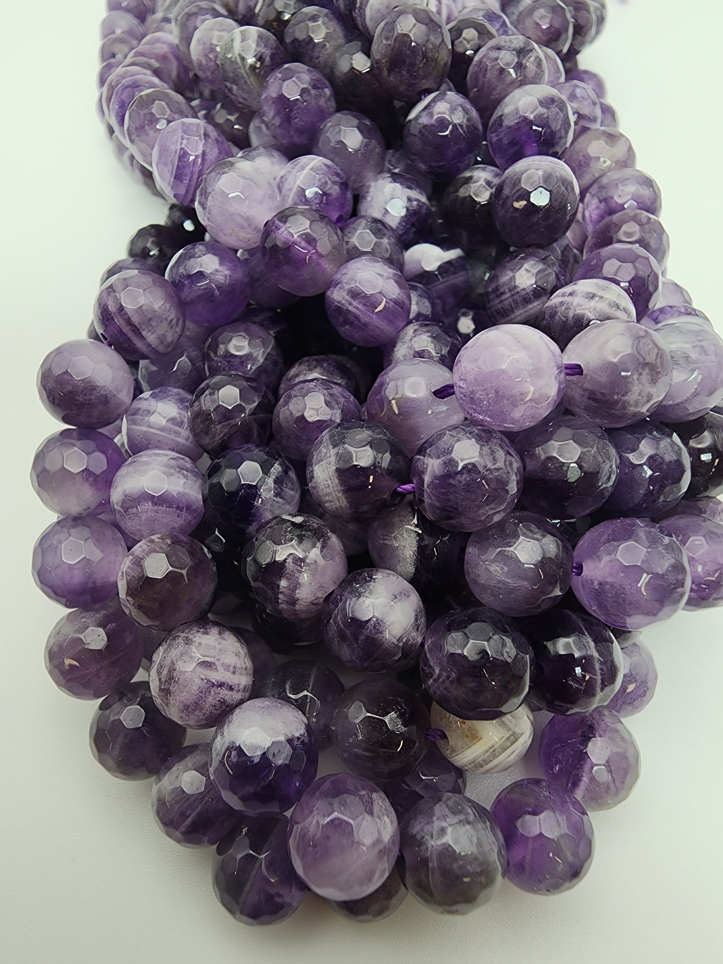 8mm Amethyst Faceted