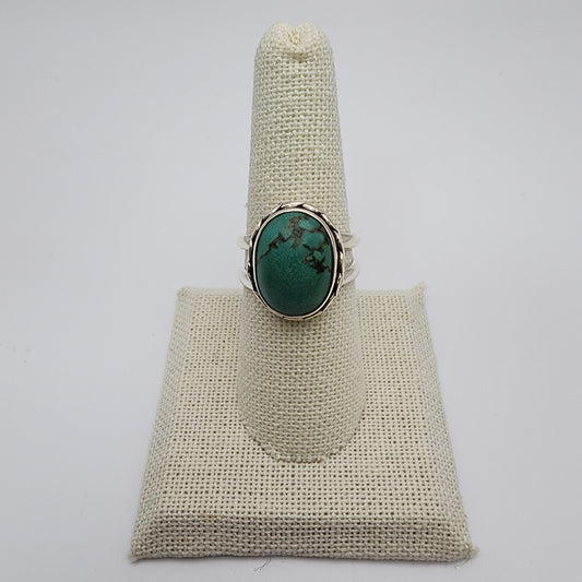 SS Turquoise Ring