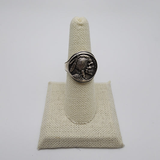 SS Buffalo Nickle Ring