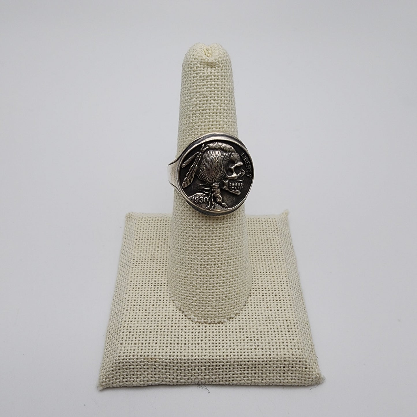 SS Buffalo Nickle Ring