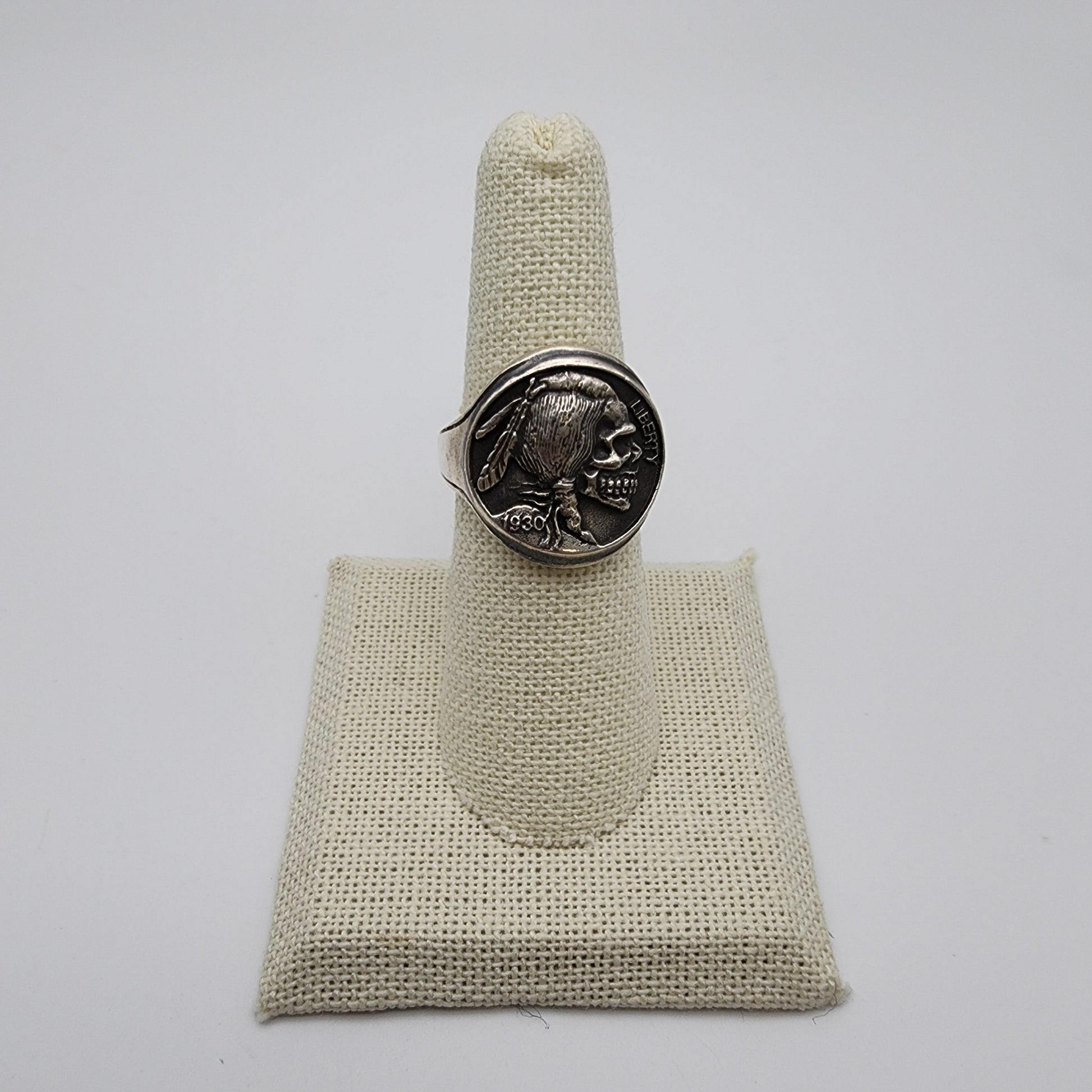 SS Buffalo Nickle Ring