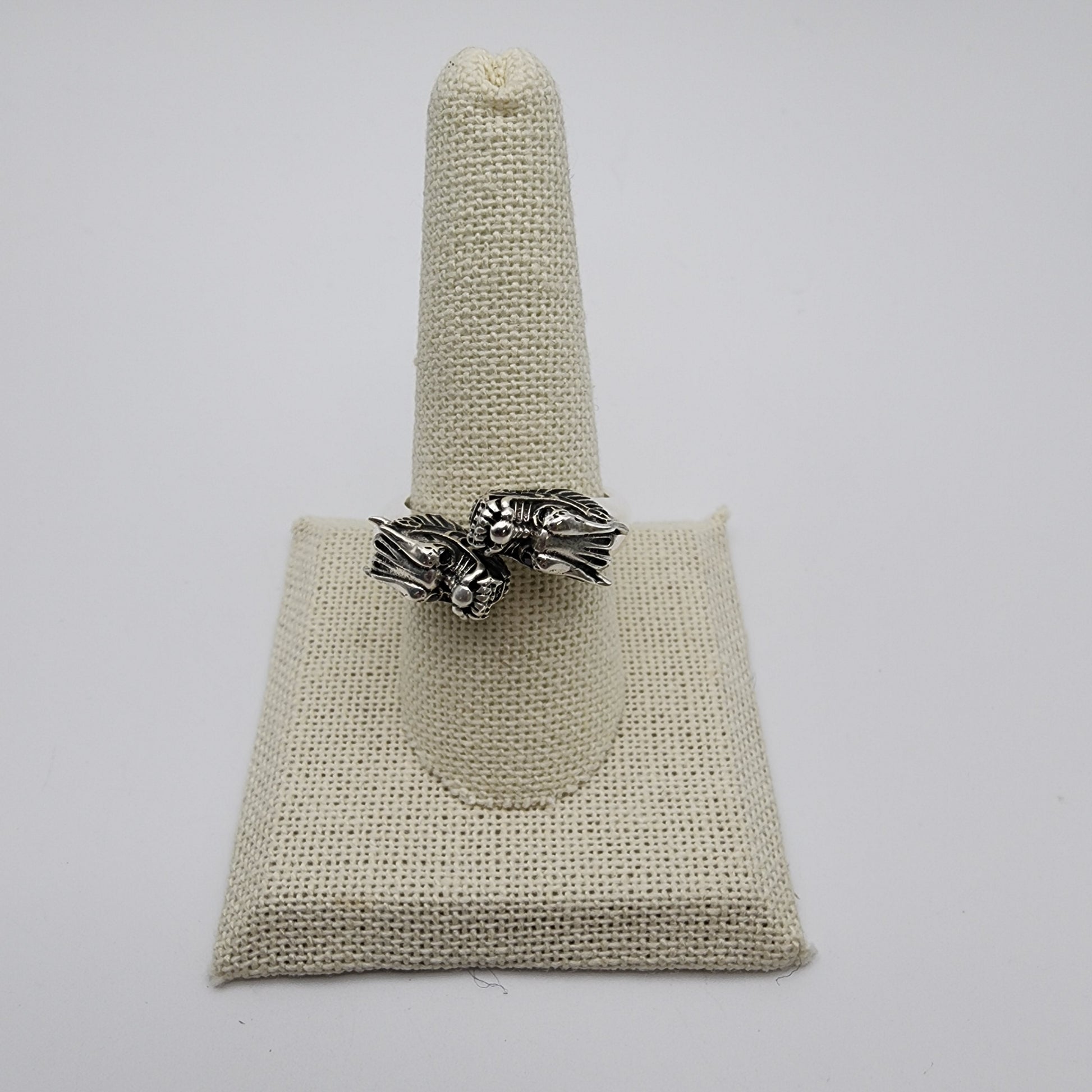 SS 2 headed Dragon Ring