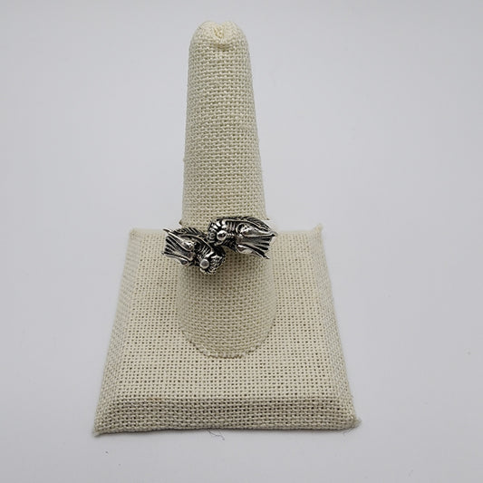 SS 2 headed Dragon Ring