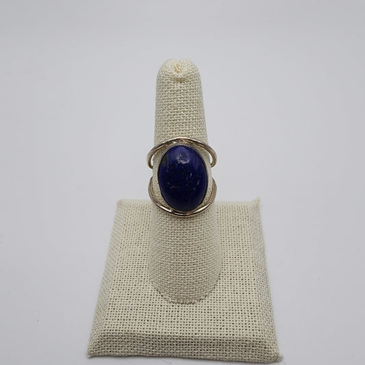 SS Lapiz Oval Ring