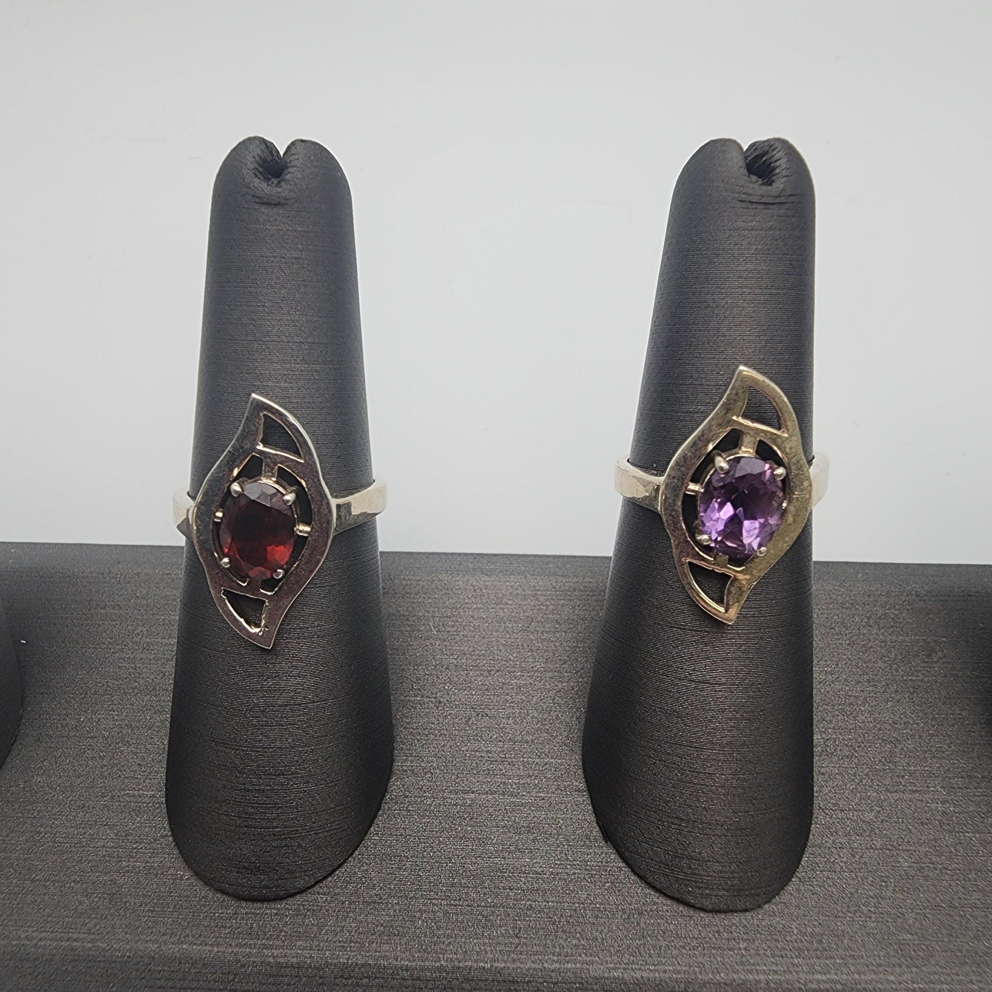 SS Double Pointed Ring