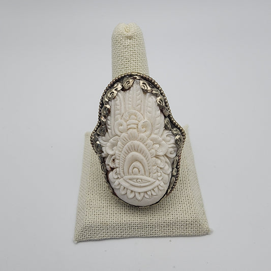 SS Carved Skull Small