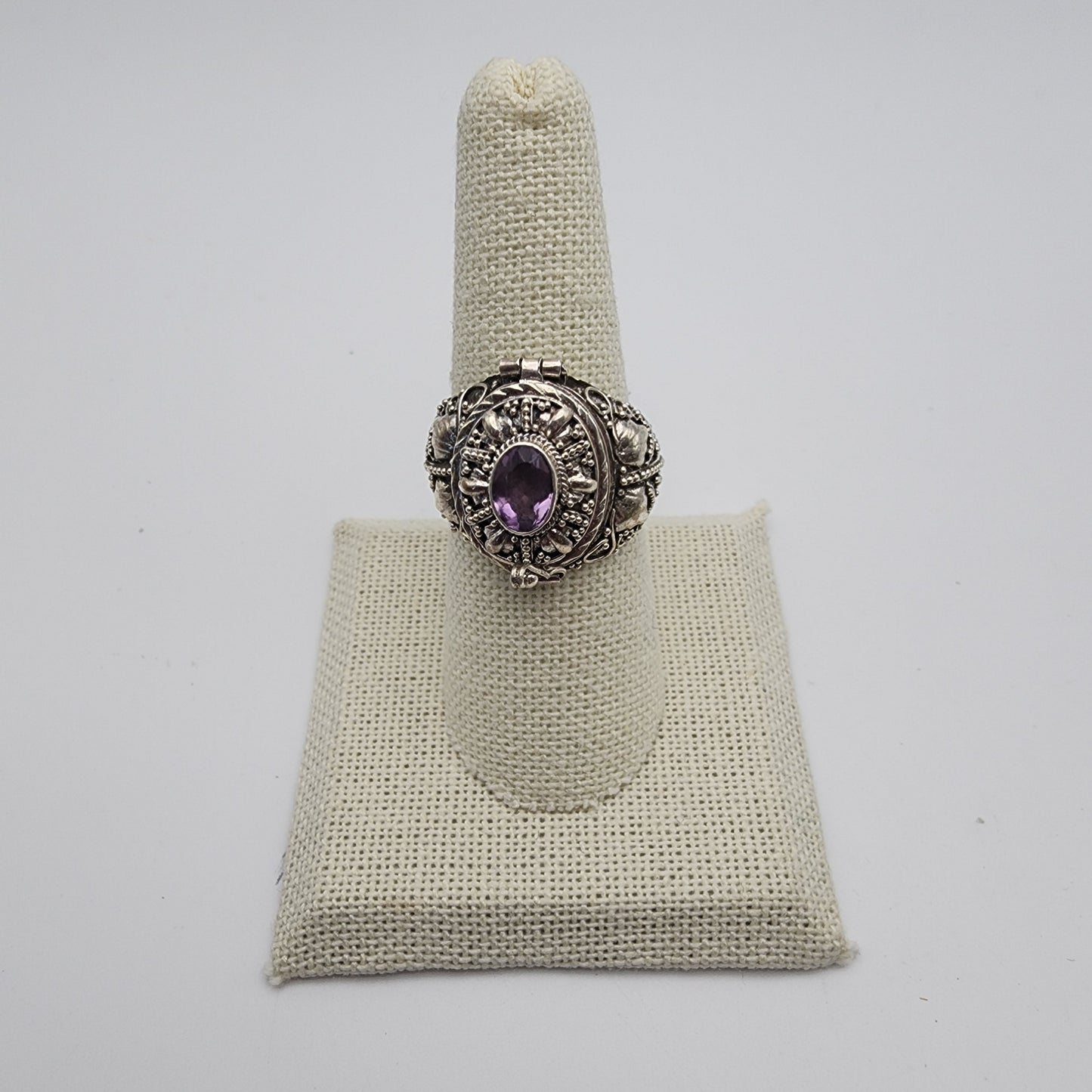 SS Locket Ring