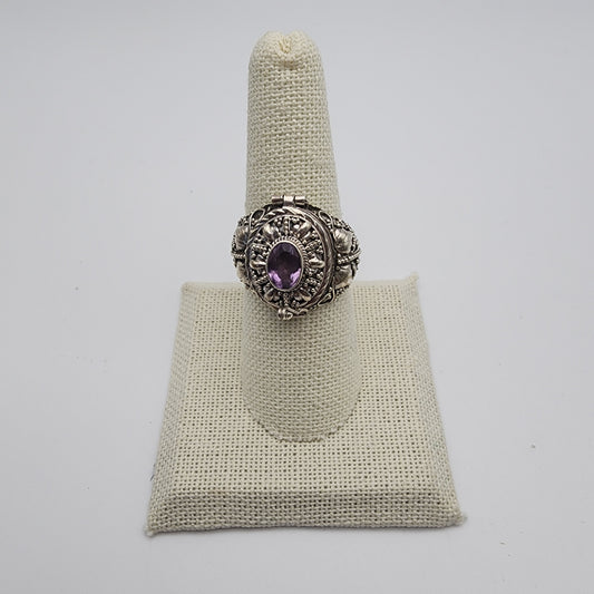 SS Locket Ring