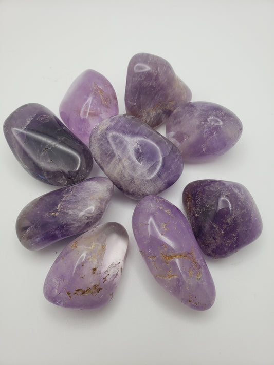 Amethyst Tumbled Gemstone