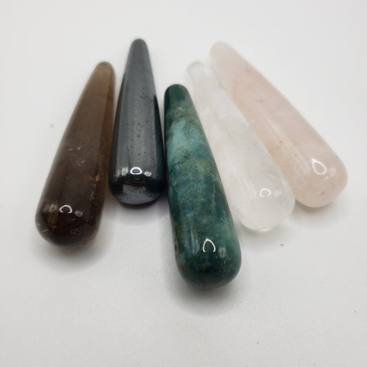 Assorted Gemstone Massage Wands