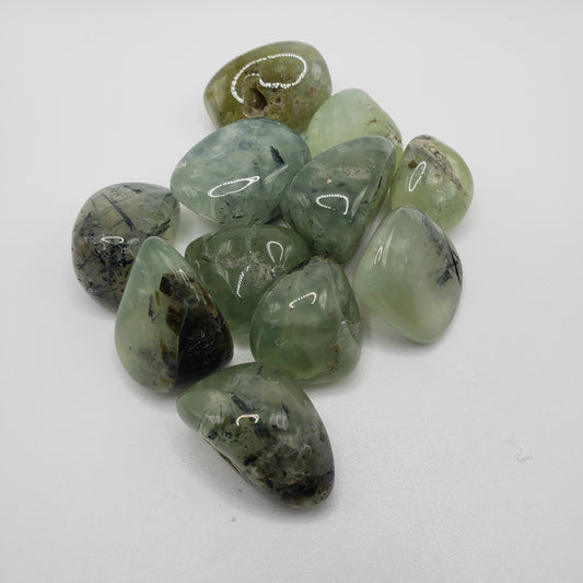 Prehnite Tumbled Stone