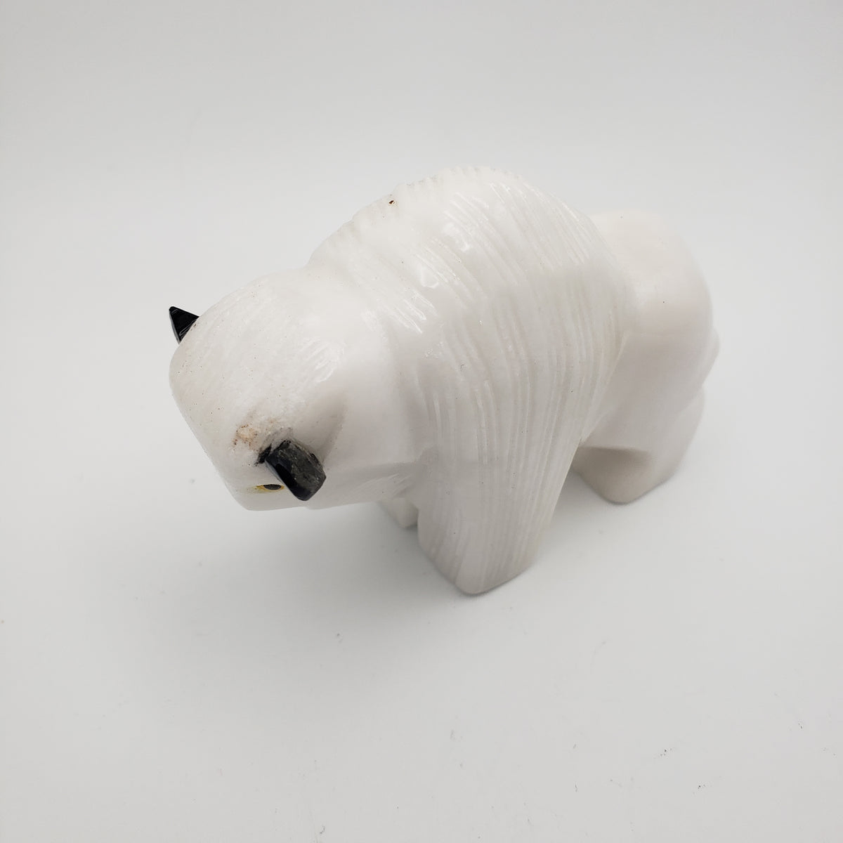 Large Buffalo Carving