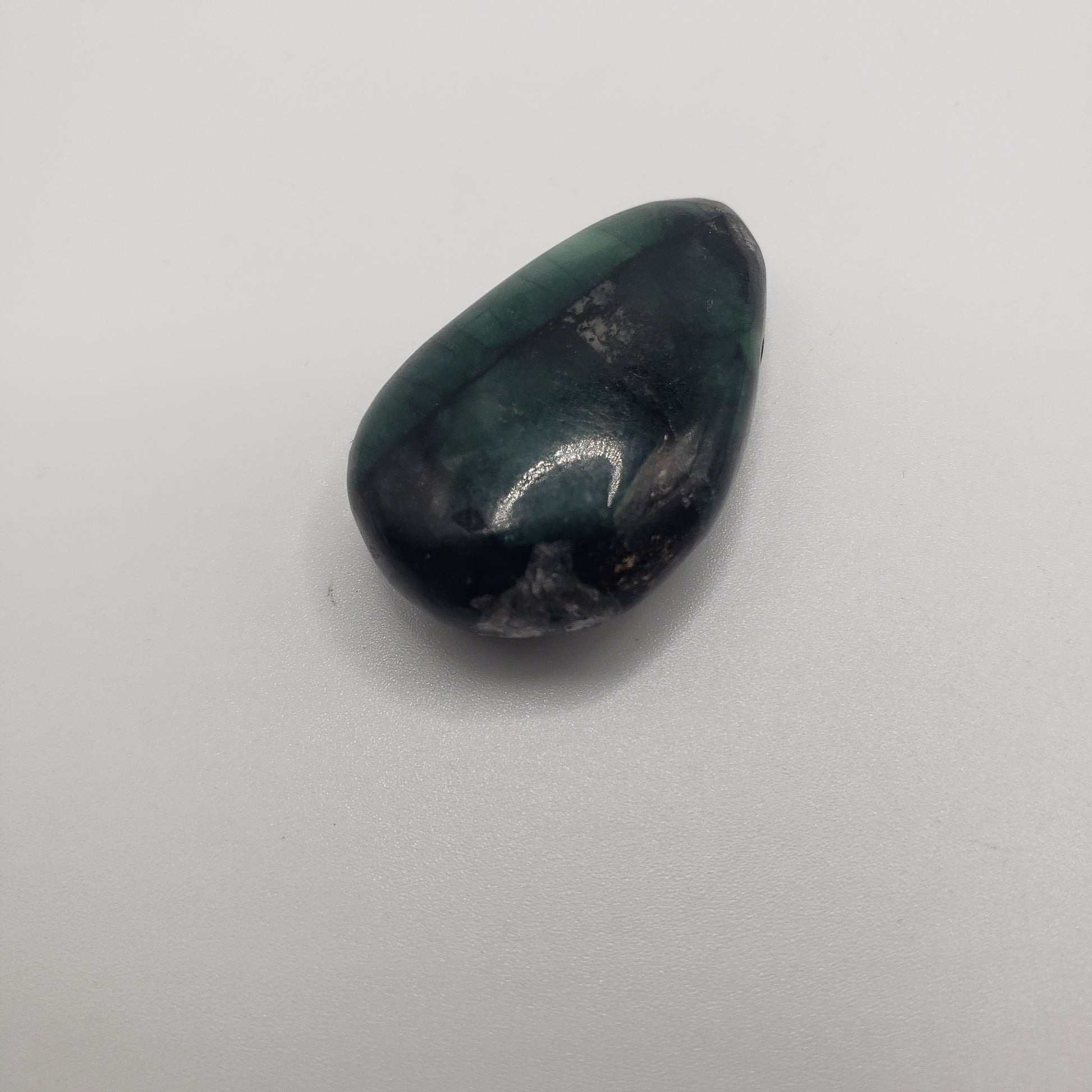Emerald Drilled Pendant 22.99