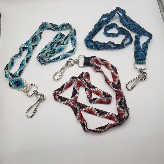 Flat Lanyard Seed Bead