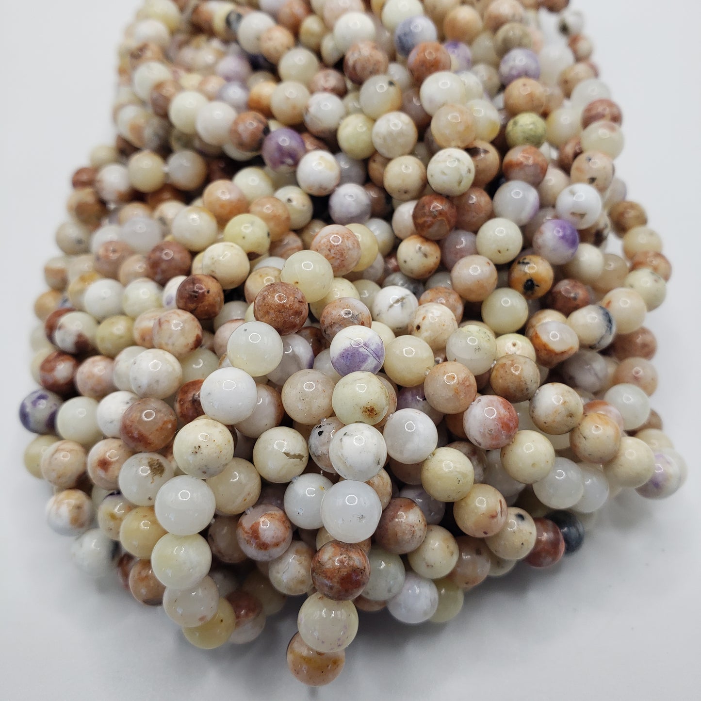 5mm Round Purple Opal