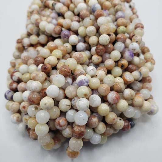 5mm Round Purple Opal