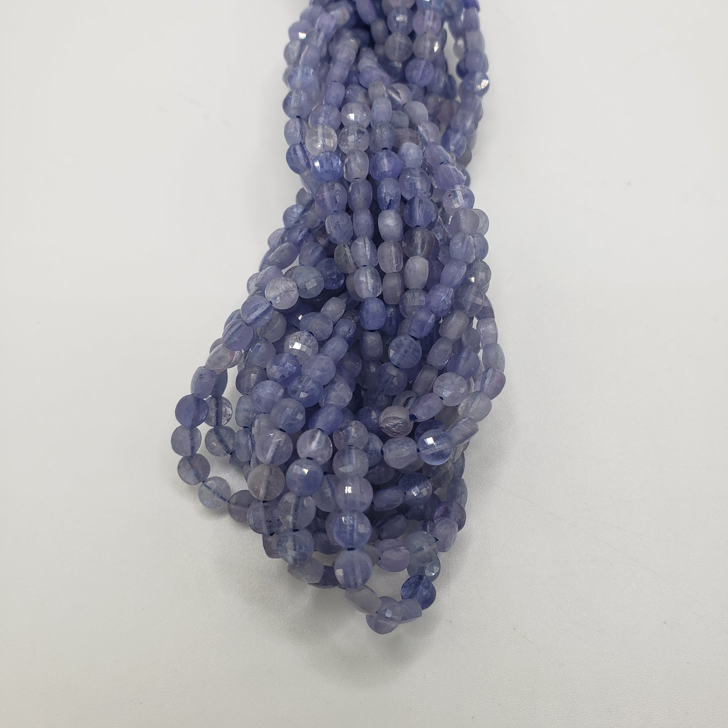 4mm Tanzanite Faceted Coin