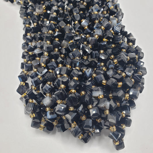 6mm Sardonyx Agate Square