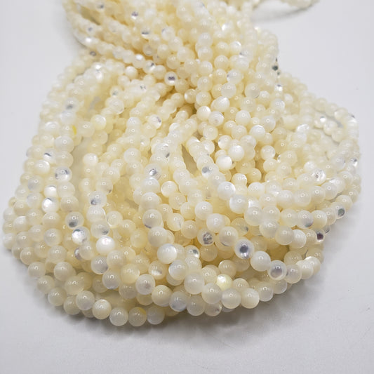 4mm Mother of Pearl