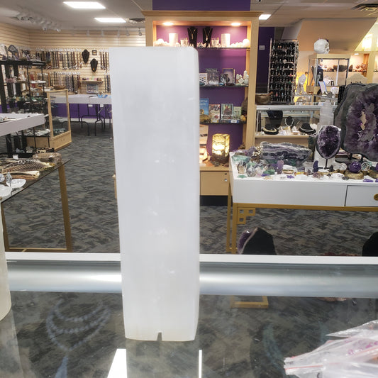Selenite Square Tower Large