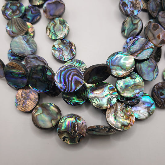 Medium MOP Dark Coin Shell