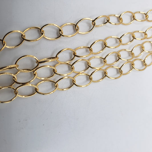 GF Medium Oval Link Chain