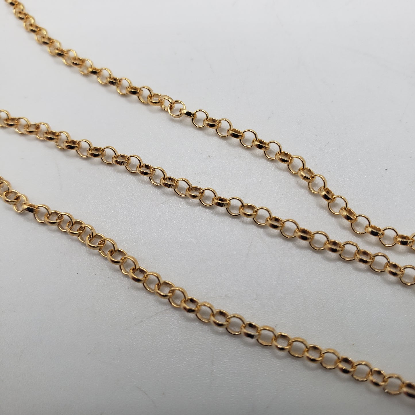 GF Large Rolo Link Chain