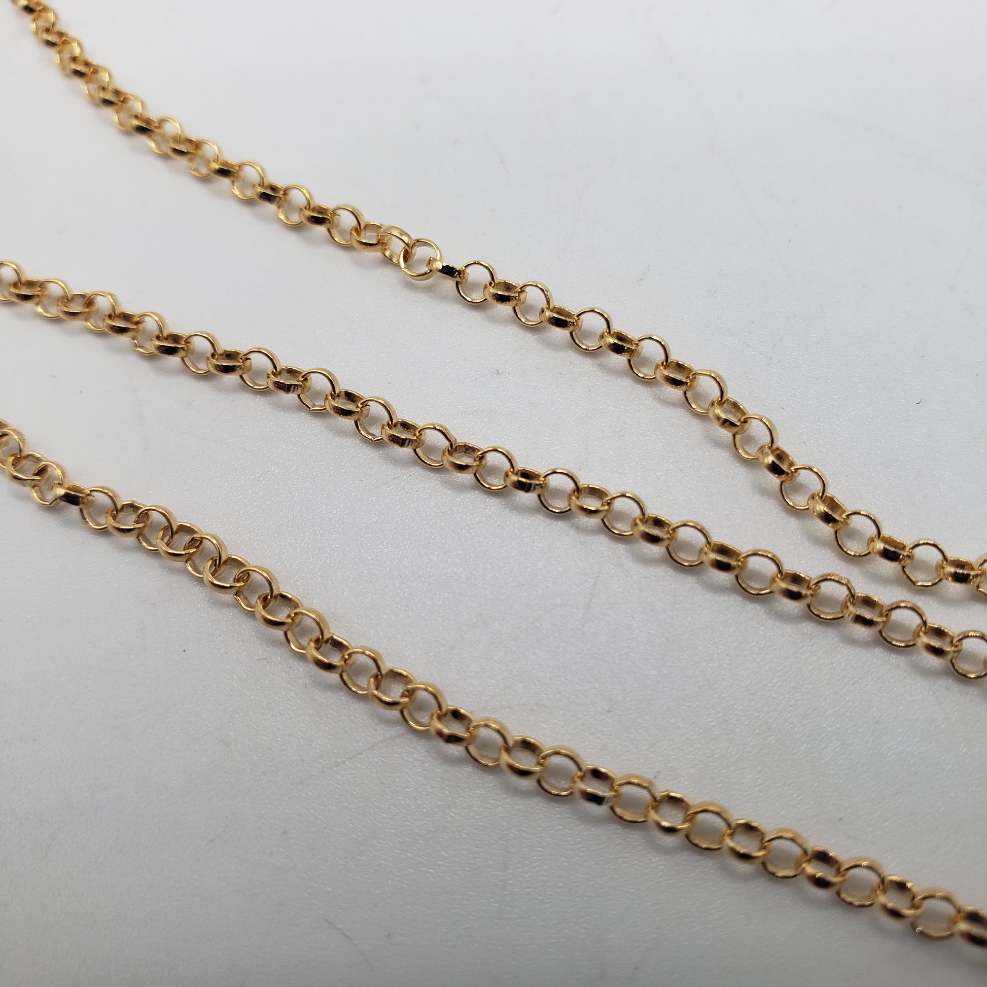 GF Large Rolo Link Chain