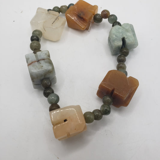 Jade Stretch Bracelet