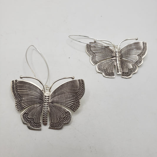 SS Earrings Large Butterfly