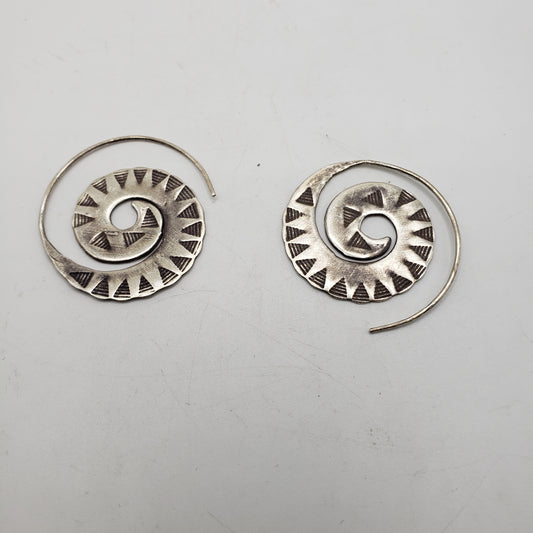 SS Earrings Spirel