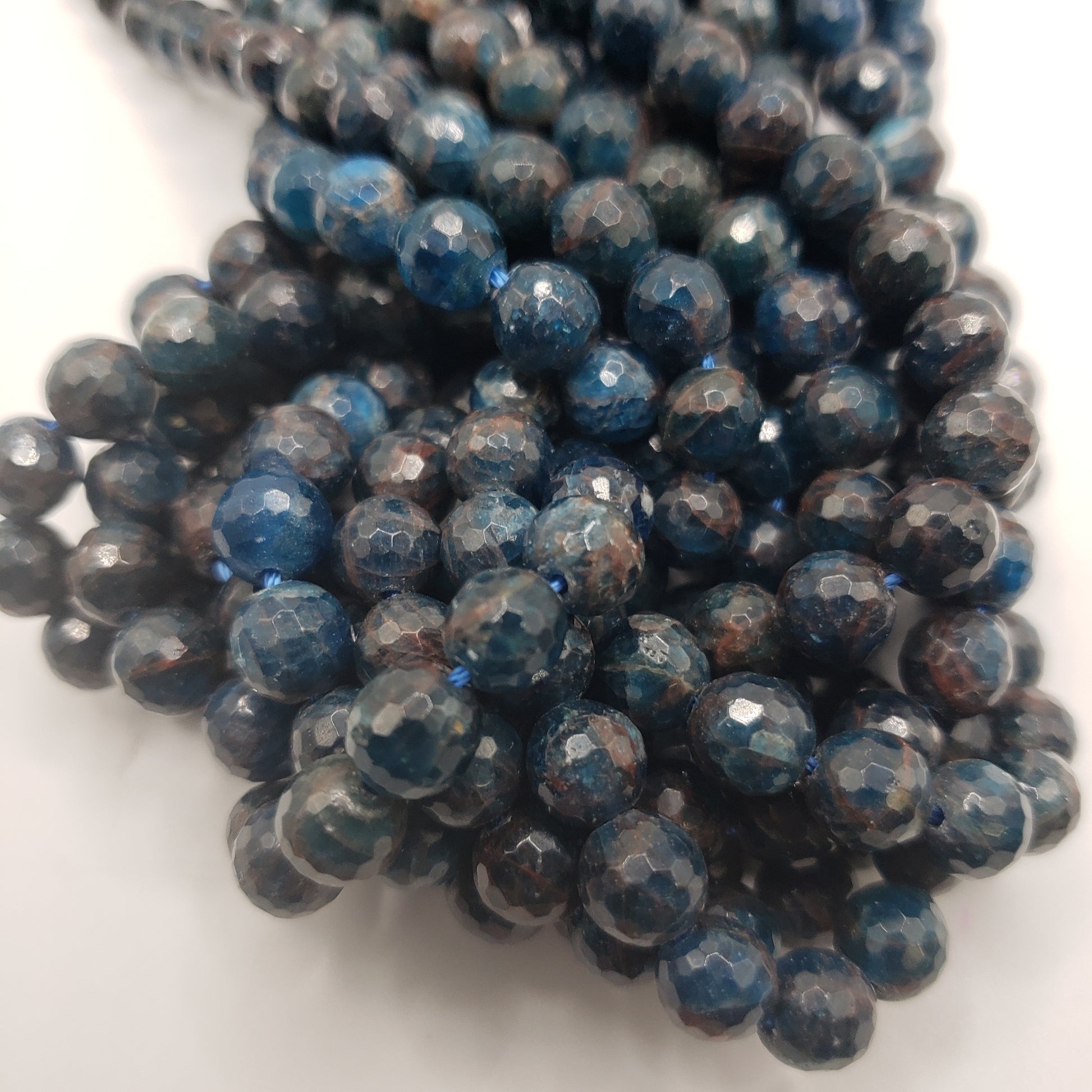 8mm Faceted Apatite
