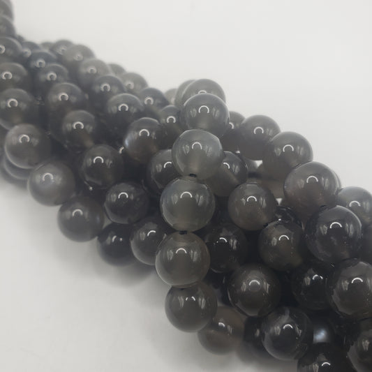 8mm Black Moonstone